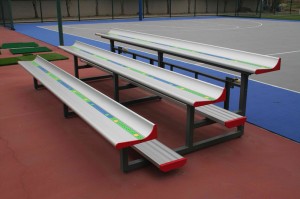 Nz Furniture Ld 3 Tiered Aluminium Bench Seating