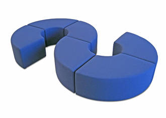 6 x Quarter Ottoman Shown