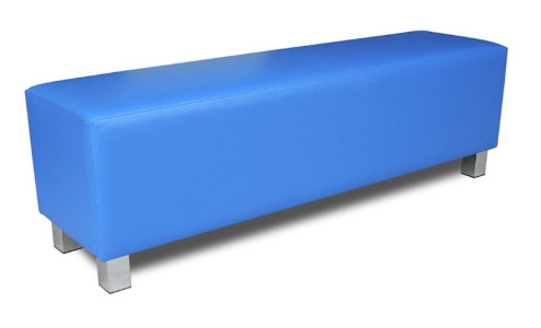 Square metal powder coated legs
