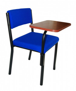 Tablet arm shown on the Sydney Stacker Chair