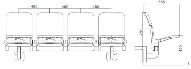 CS-QY01-C Riser Mounted