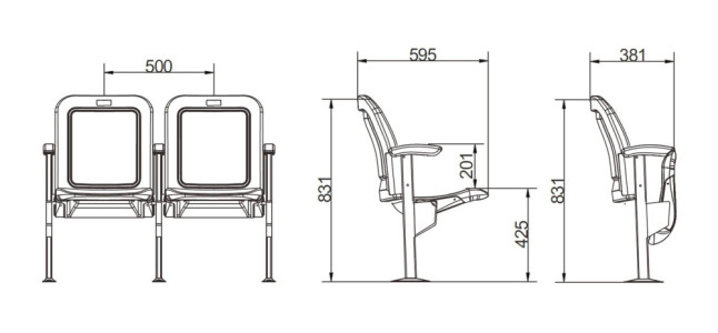 CS-V1-GL Floor Mounted