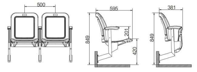 CS-V1-GC Riser Mounted