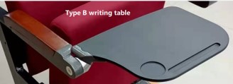 Optional tablet arm